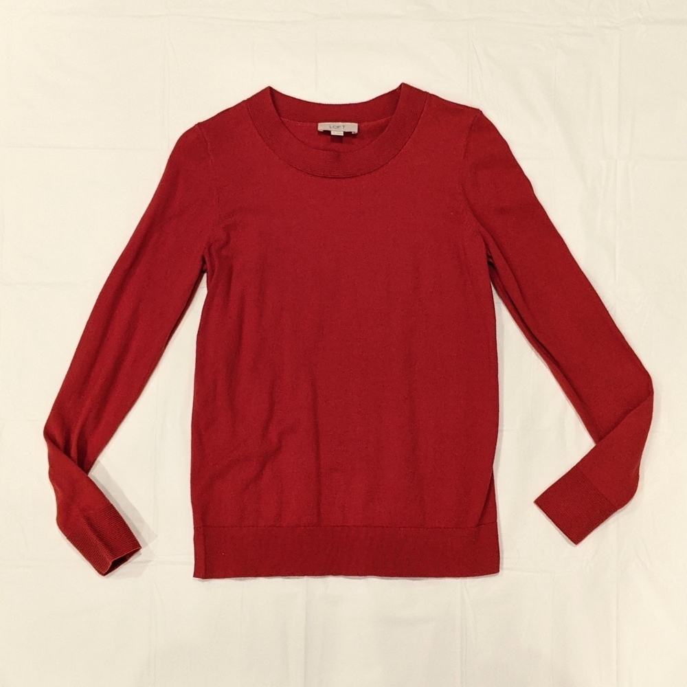 Women's Red Sweater